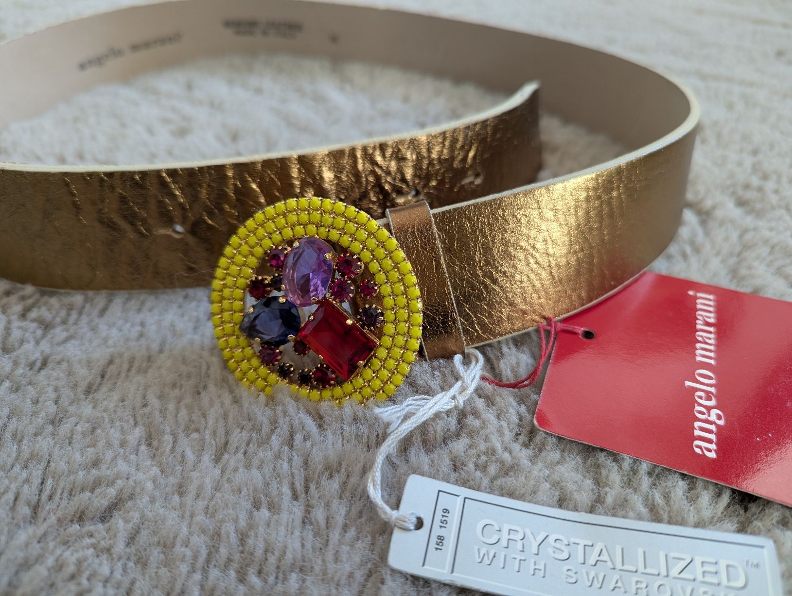 Cinture: ceinture angelo Marani avec Swarovski M – Nuovo (secondo la descrizione) da Montreux venduto da dem_gyt9