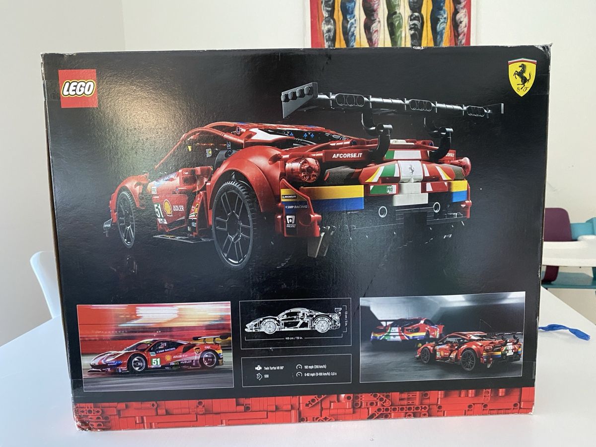 Lego Kit di costruzioni: LEGO Technic Ferrari 488 GTE neu ungeöffnet – Nuovo e nell'imballaggio originale da Aarau venduto da eri_jh6h 1