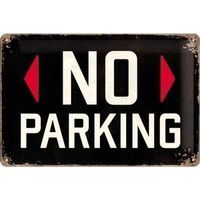 Blechschild - NO PARKING
