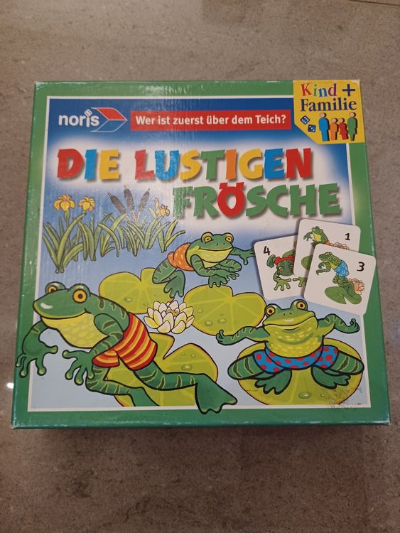 Spiel Die Lustigen Frösche (Wer ist zuerst über dem Teich?) Kaufen