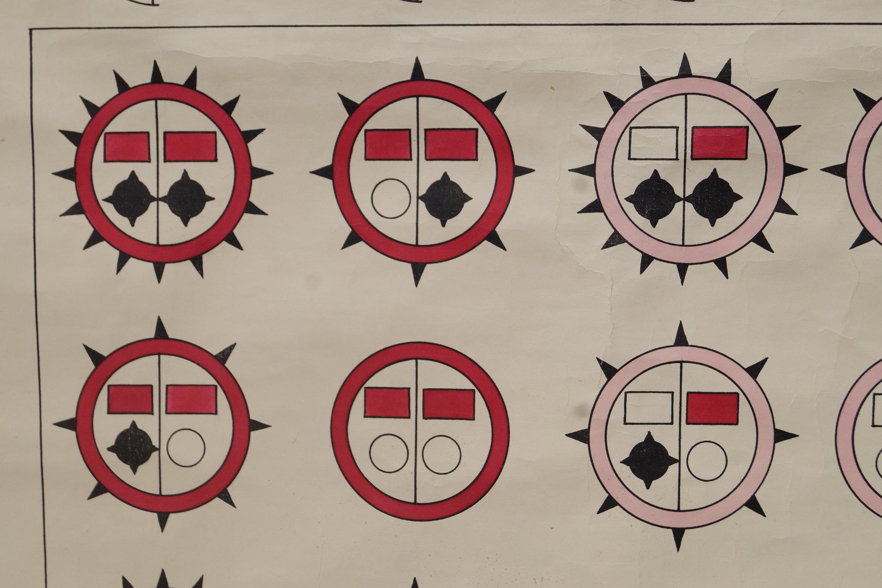 Foto & Immagini: Vintage Schulwandbild "Schema Dihybrid intermediär" #f4 – Usato da Härkingen venduto da sammelbecken 2