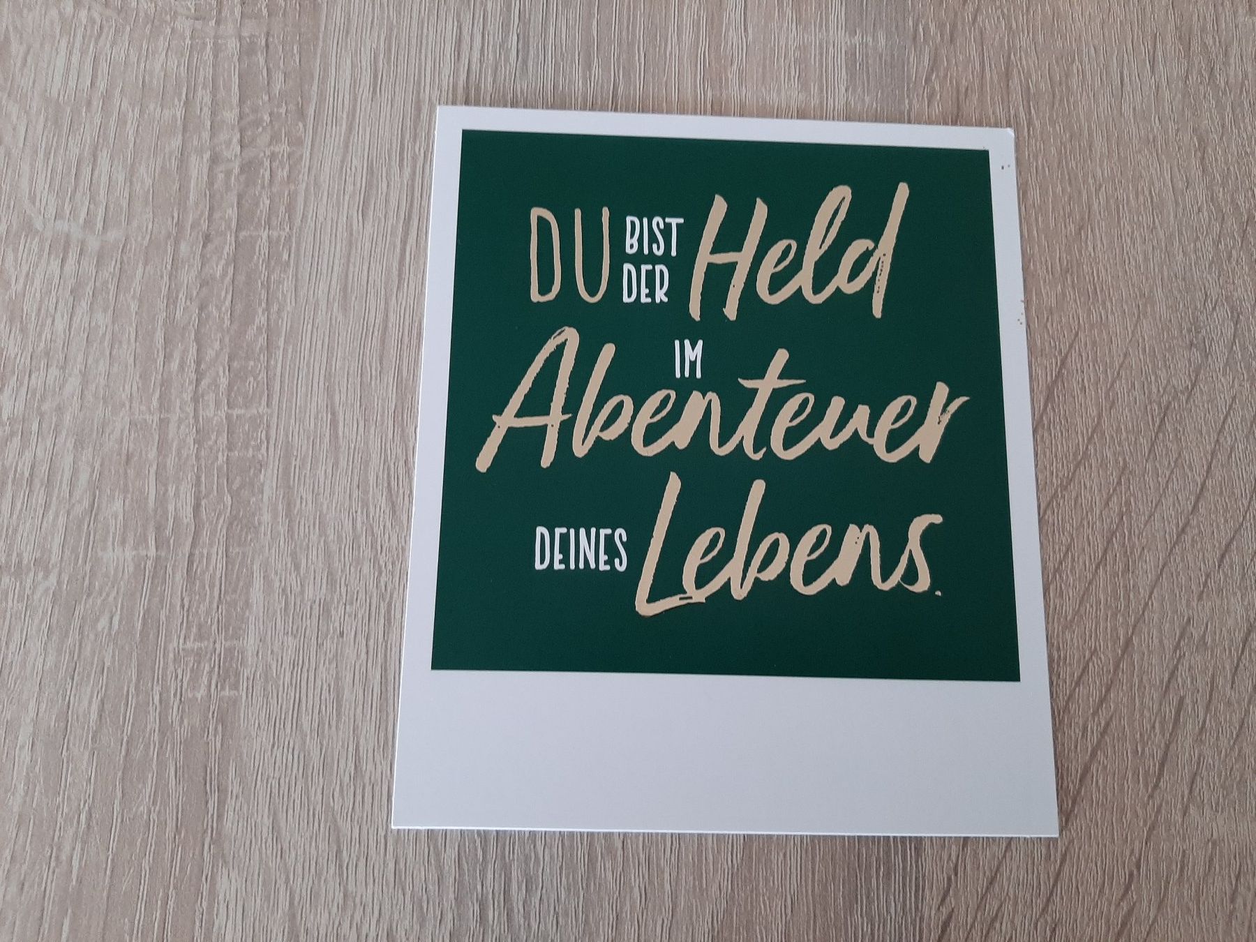 Cartes: Spruchkarte 11 x 13 cm – D'occasion à Menziken par Rien1