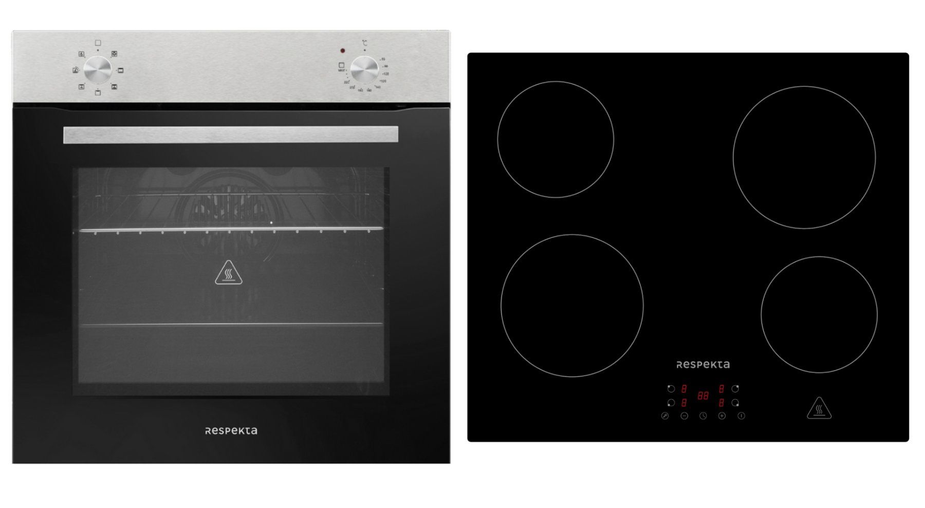 Küchengeräte: 990 - Backofen-Herd Set Glaskeramik autark rahmenlos – Neu und originalverpackt aus Wallenwil von toesstalvertrieb