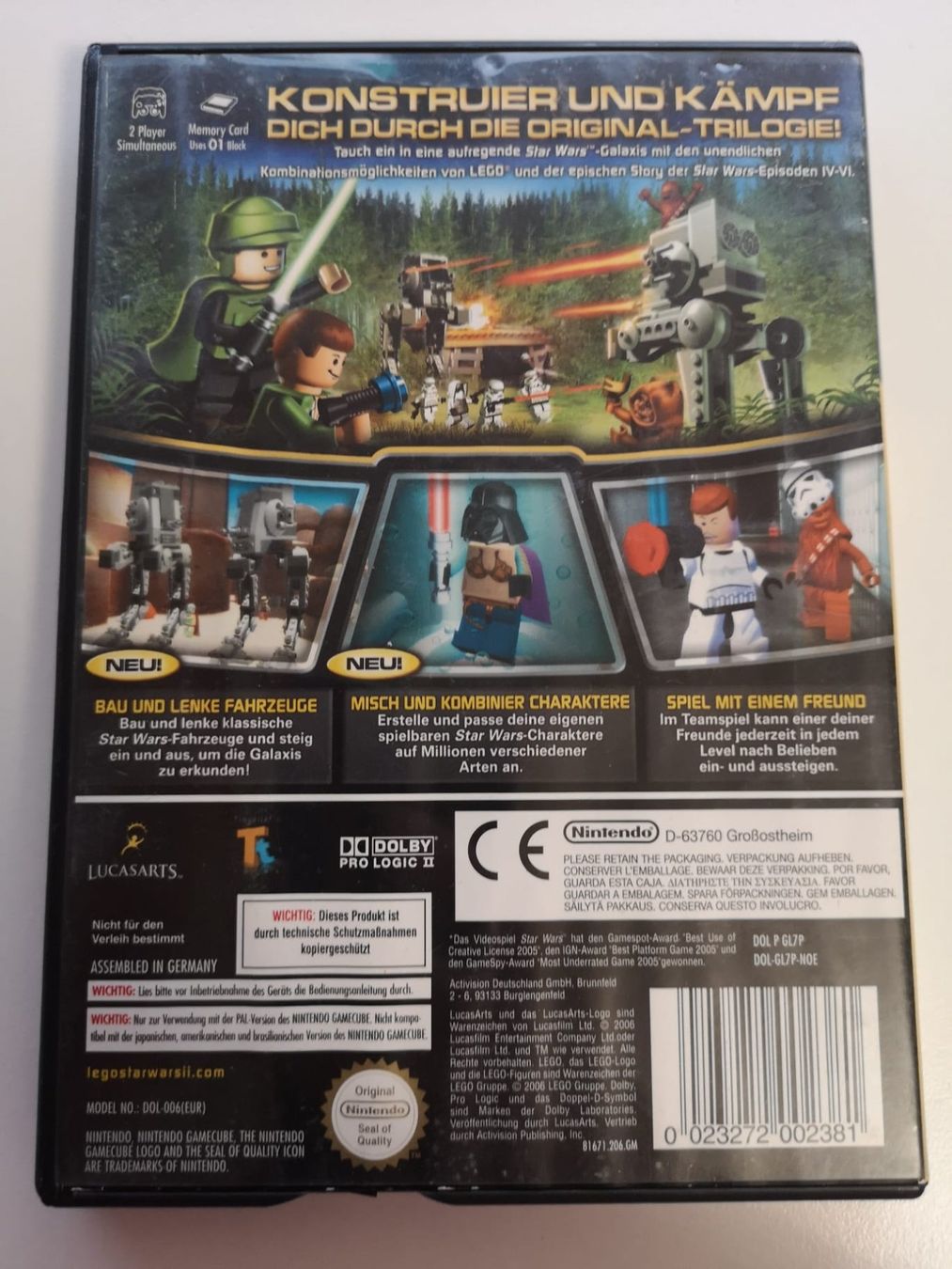 Giochi: Star Wars 2 - die klassische Trilogie (Gamecube) – Usato da Herisau venduto da Seyashop1 3