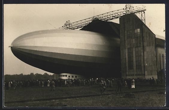 Foto & Poster: Friedrichshafen a. B., Luftschiff Z. 127 – Usato da Berlin venduto da bartko-reher