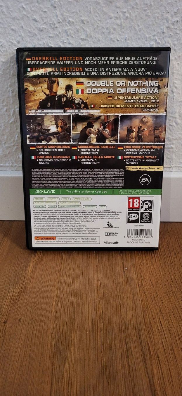 Microsoft Giochi: Xbox 360 - Army of Two The Devils Cartel – Usato da Münsingen venduto da DigitaleSpielecke 1