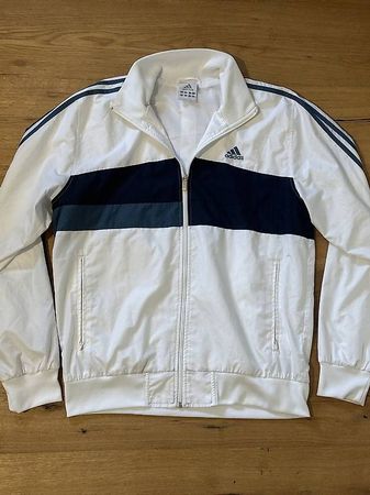 ADIDAS WINDBREAKER TRAININGSJACKE WEISS