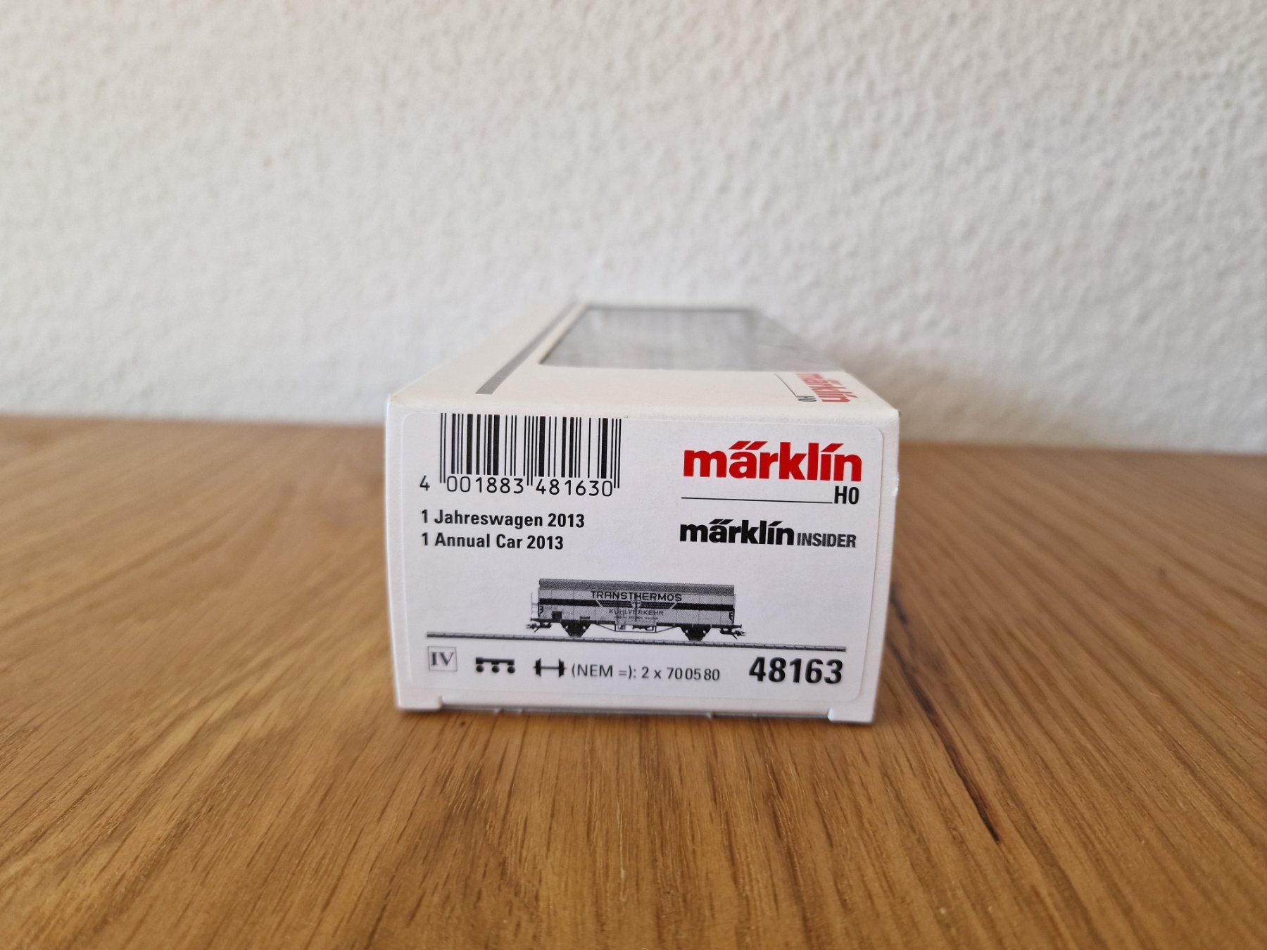Märklin Modellini di ferrovie: DB Transthermos Güterwagen H0 – Usato da Matten b. Interlaken venduto da lor_hr9w 5