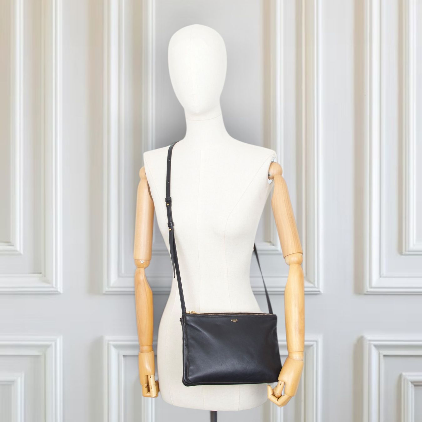 Celine Borse da donna: Céline Large Trio schwarz – Usato da Binningen venduto da Designerlabels