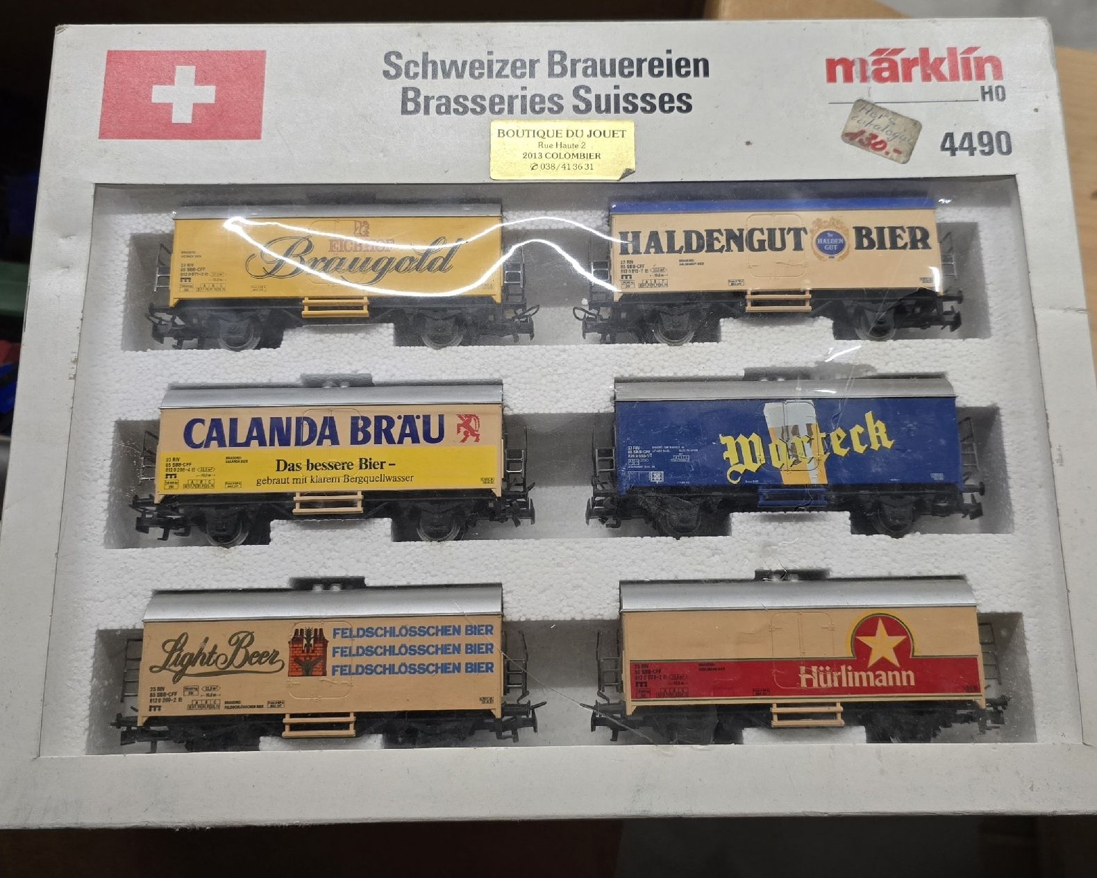 Märklin Modelleisenbahnen: coffret wagons de bières – Gebraucht aus la cibourg von t-m-a