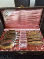 Antik Löffelset A. Stämpfli Silber 90 Patent Rarität 6er Set