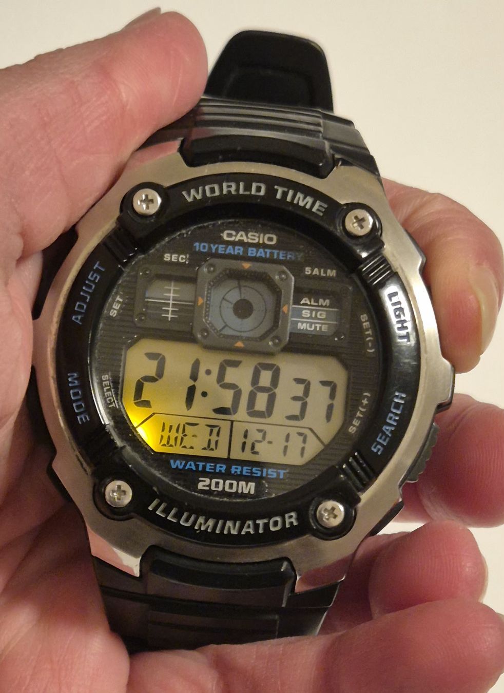 Casio Orologi: Casio AE-2000W – Usato da Genève venduto da BKYB 1