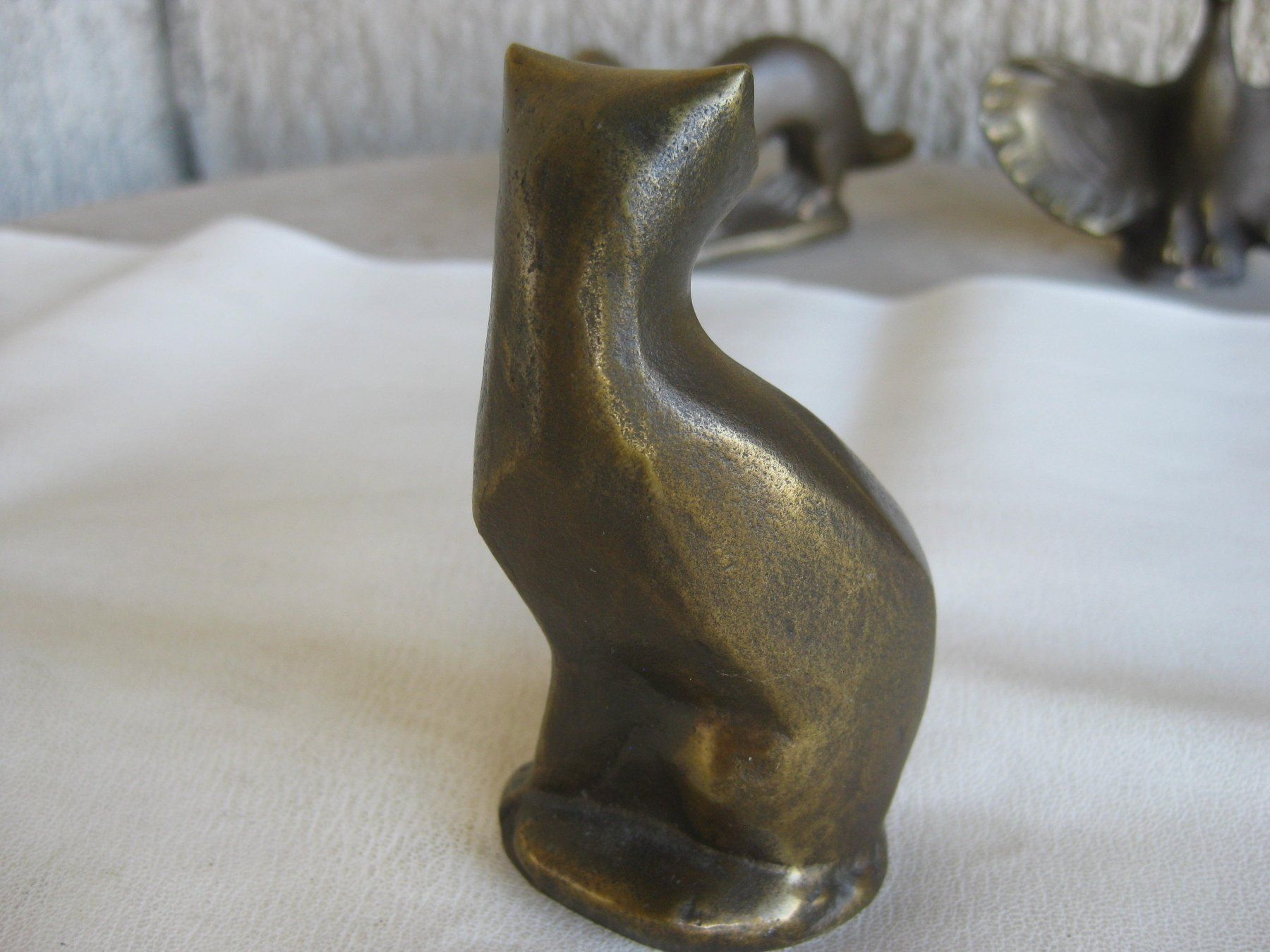 Bag Turgi Figuren: Bag Turgi Katze, Bronze – Gebraucht aus heimberg von wunderplunder01 1