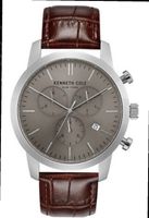 Kenneth Cole Uhr Herren mit Lederarmband neu ungetragen