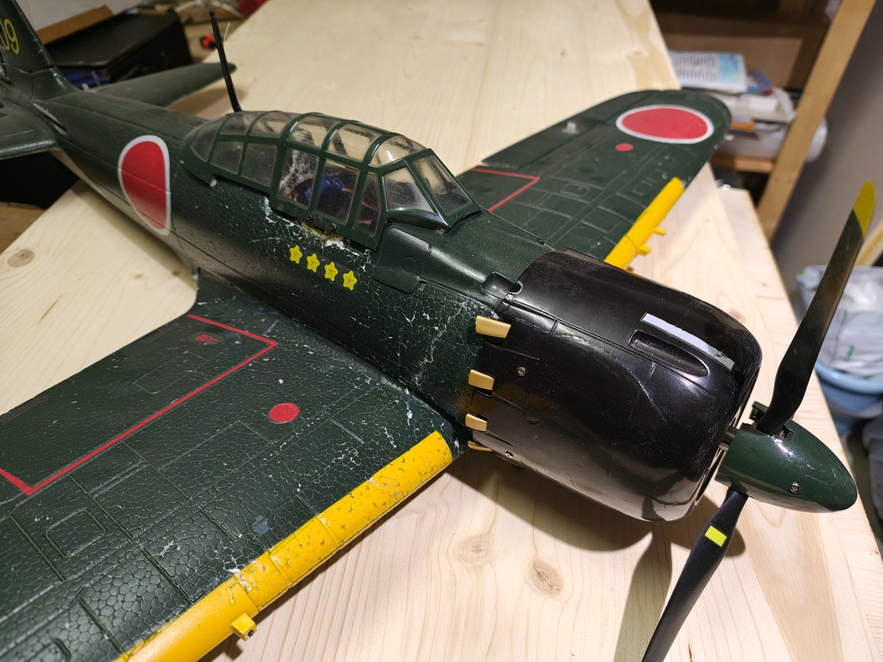 Modellismo RC: Mitsubishi A6M2 zero 101 cm – Usato da Sugnens venduto da teu.89 1