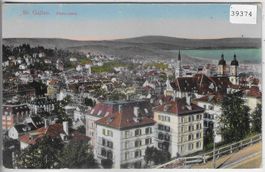 St. Gallen - Panorama - Litho