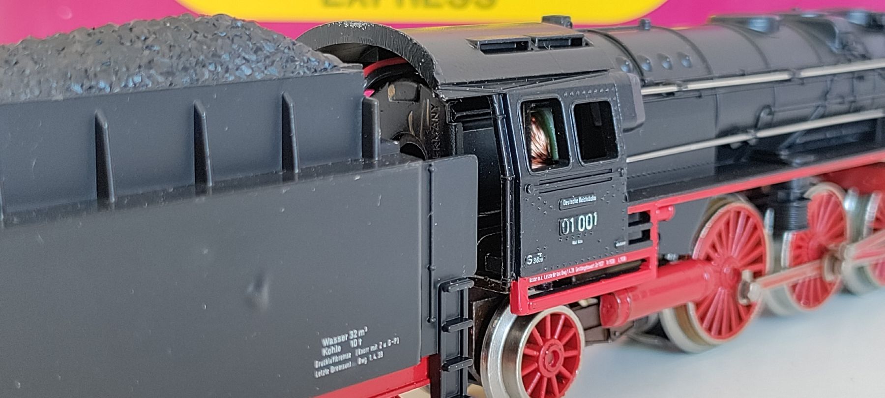Trix Modellini di ferrovie: Trix-Express Dampflokomotive"BR·01·001"|Art.2204|neuwertig – Usato da Boswil venduto da MAF_952 4