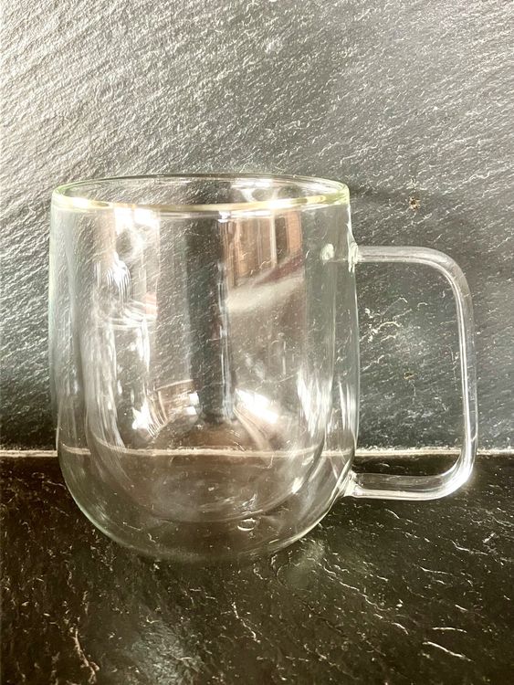 Cappuccino Gläser Doppelwandiges Isolierglas Kaffeebecher Mit Griff - Hält Warm/kalt, 200ml Oder 270ml Kaffeeglas Teetasse Mit Griff 200ml 270ml
