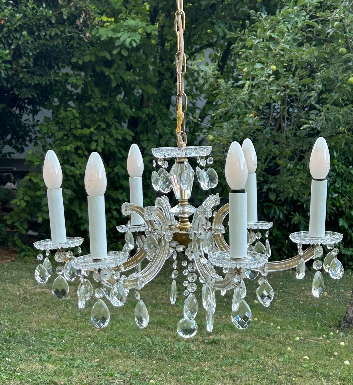 Lampadari & plafoniere: Kronleuchter mit 6 Flammen – Usato da Basel venduto da eva_rst2 2