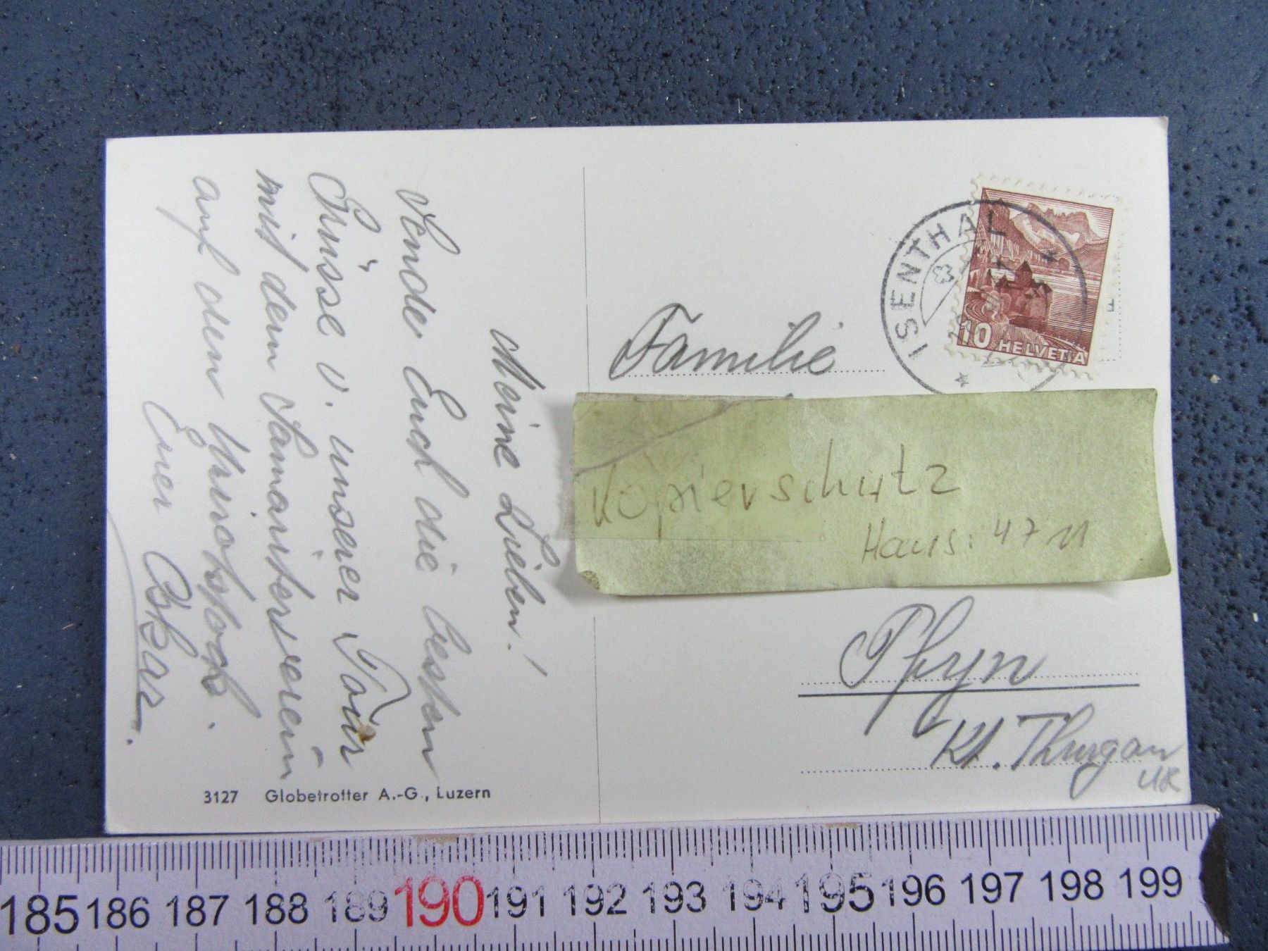 Cartoline postali: MUSENALP URI AK – Usato da Ettingen venduto da Hausi4711 2