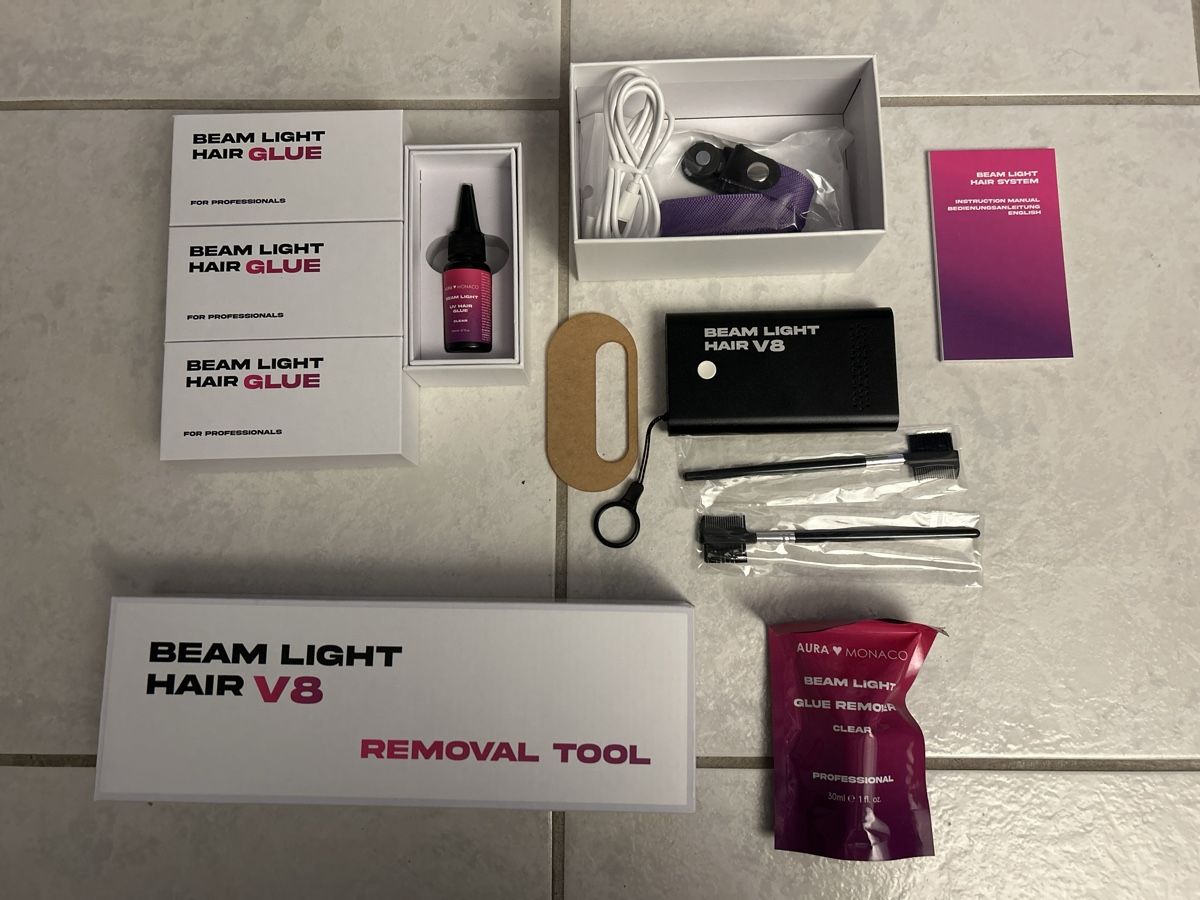 Parrucche: Beam Light Hair Extensions System – Premium Set – Nuovo (secondo la descrizione) da Lostorf venduto da Venice16