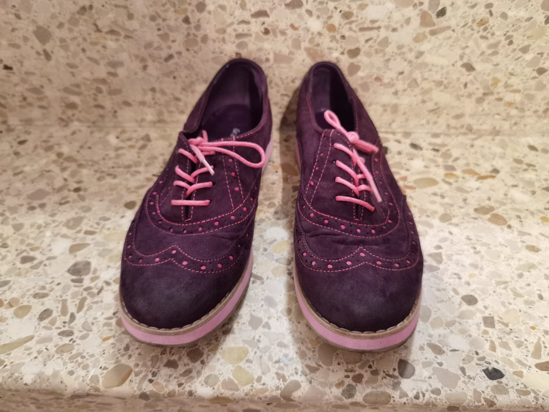 Scarpe da donna: Halbschuhe, Business lila & pink, Gr. 36 – Nuovo (secondo la descrizione) da Heinrichswil venduto da sabi2809 1