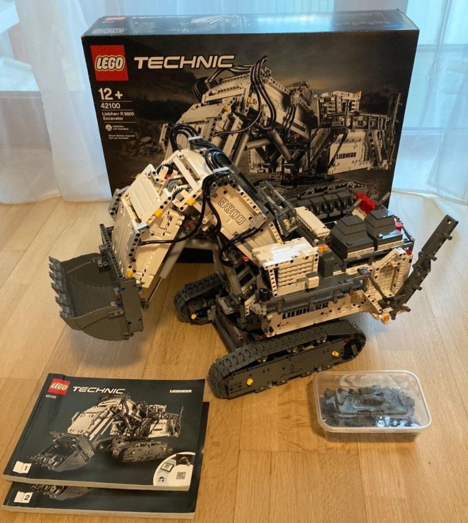 Lego Baukästen: LEGO Technic Liebherr R 9800 Bagger 42100  – Gebraucht aus St.Gallen von Rowilux