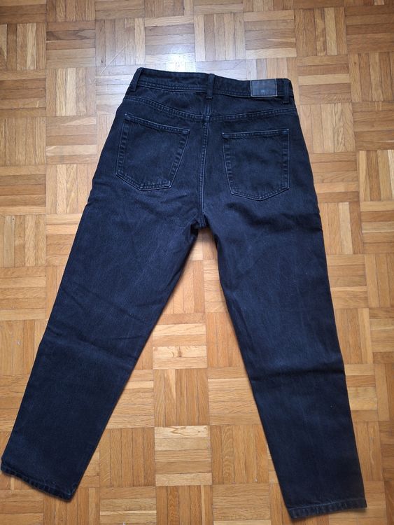 Schwarze Zara Jeans, Grösse 38, Top Zustand 8