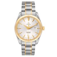 OMEGA SEAMASTER AQUA TERRA CHRONOMETER 39MM STAHL GOLD