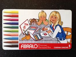 70's boite Fibralo Caran d'ache - vide