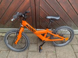Kinderfahrrad NDoo! 16 Zoll Trailrookie orange guter Zustand