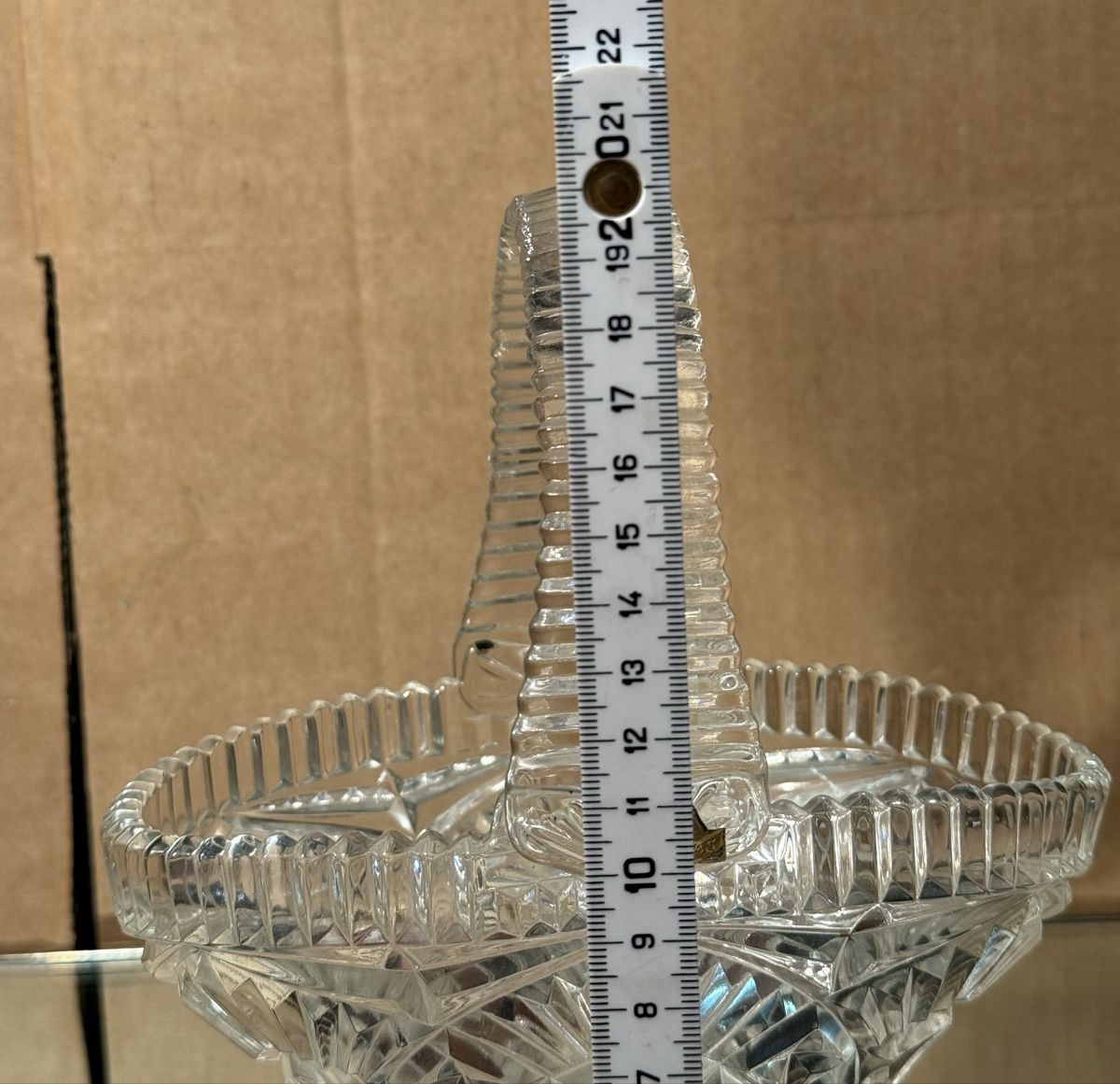Ciotole: Vintage OBERGLAS Austria Crystal Basket – Usato da Lausanne venduto da vas_mbk2 5