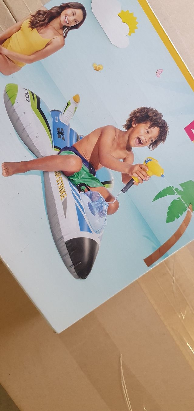 Giocattoli: INTEX WET SET Kinderboot mit integrierter Wasserpistole – Nuovo e nell'imballaggio originale da Langnau i. E. venduto da Superseven69 2