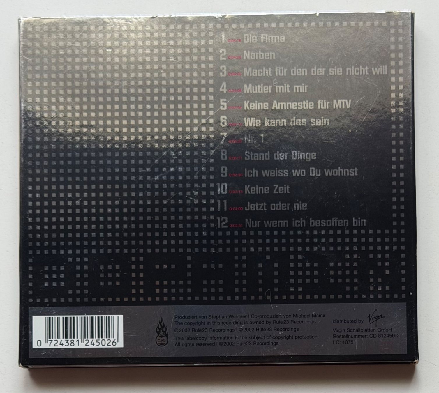 CD: Böhse Onkelz / Dopamin – Usato da Näfels venduto da rottabi 1