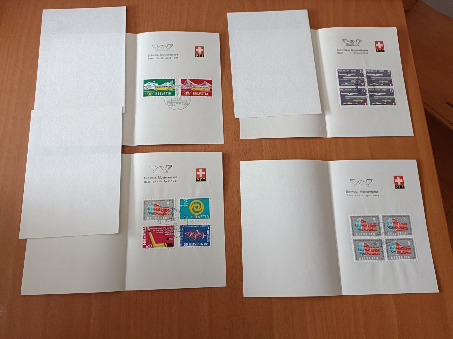 Tous les timbres: Briefmarken Schweizerischer Mustermesse – D'occasion à Luzern par tristan696