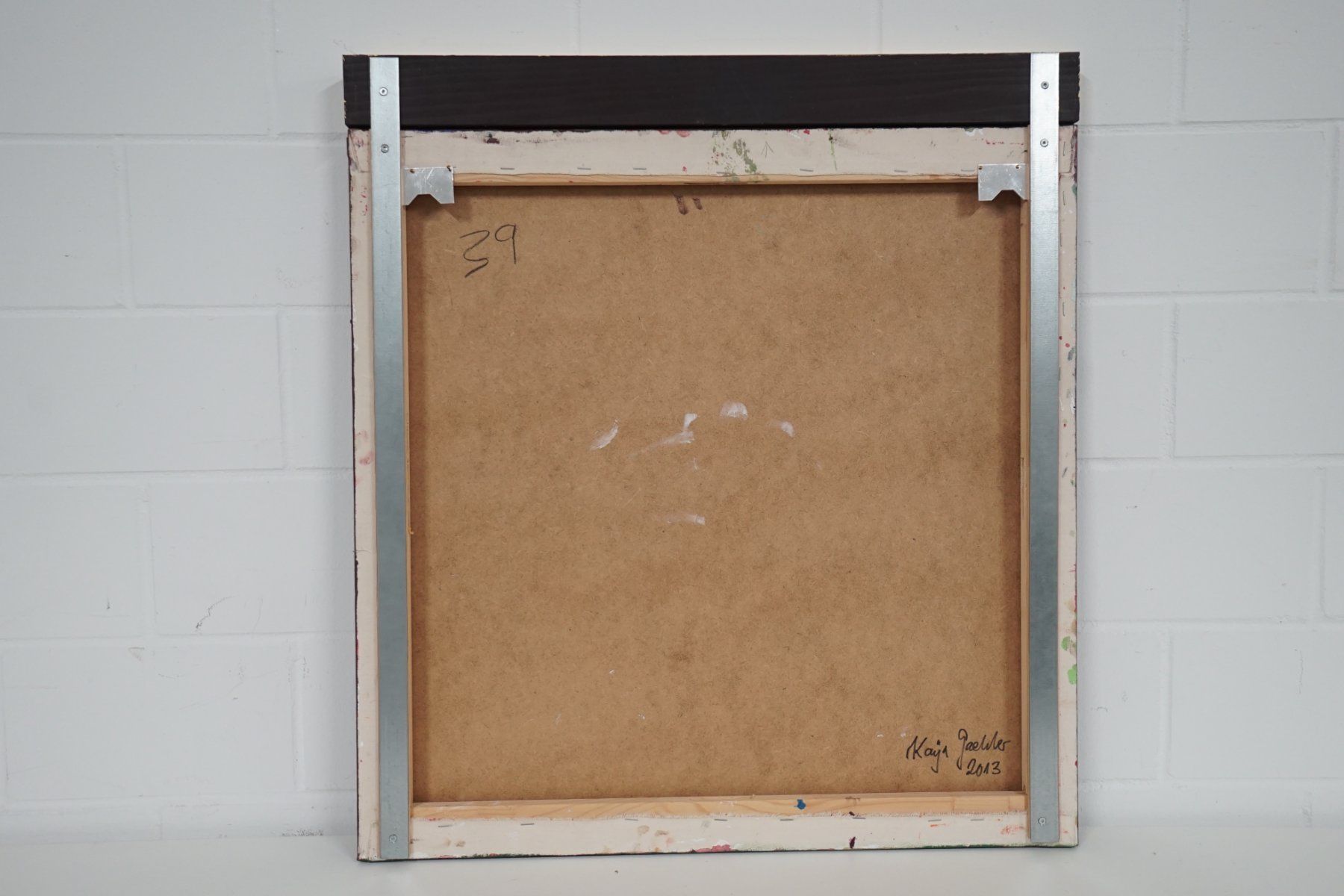 Dipinti: Abstraktes Gemälde - Signiert - 2013   - 61 x 68 – Usato da Volketswil venduto da brockipfannenstil 4