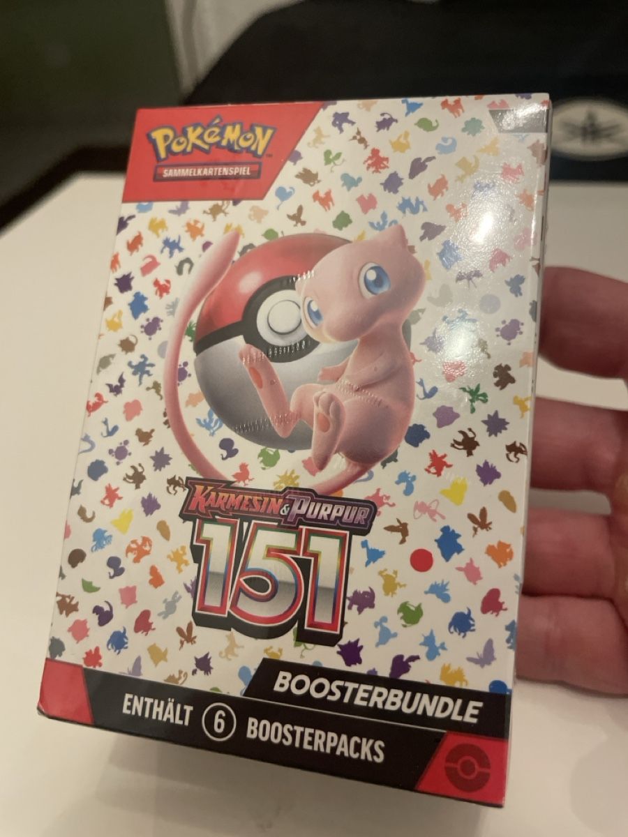 Pokémon Sammelbilder & Trading cards: Pokemon 151 Boosterbundle Deutsch – Neu und originalverpackt aus Bazenheid von Toulouse12