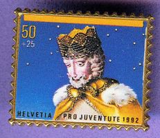 PTT  Pro Juventute 1992  50 Rappen
