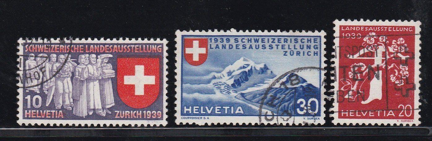 Tutti i francobolli: Timbres suisses 1939 – Usato da Dizy venduto da all_9l2s