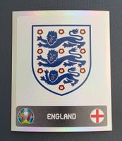 England Badge (401) - Panini UEFA EURO 2020 Pearl Edition