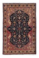 Tapis Tabriz laine ancien mi 20ème siècle
