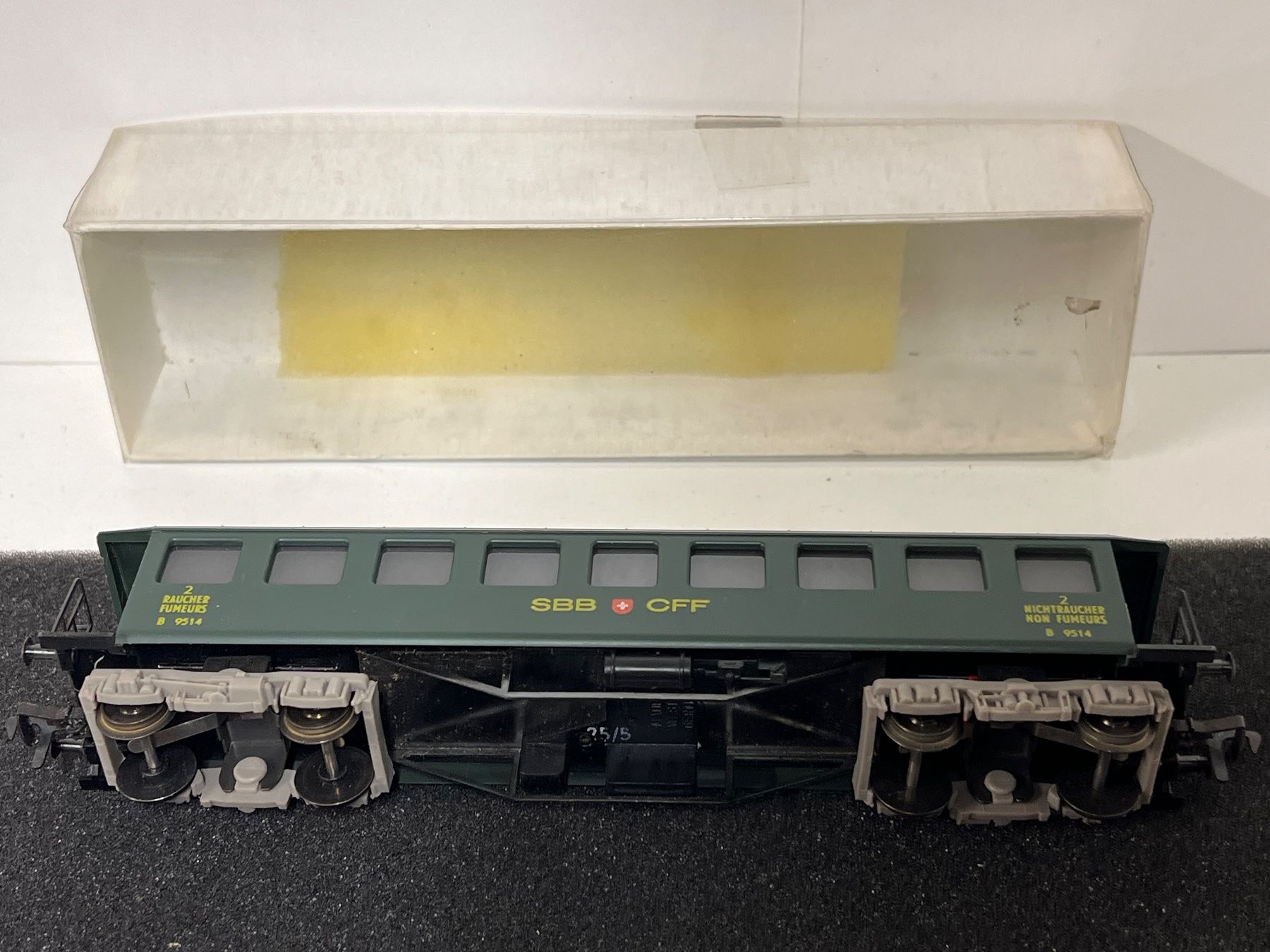 Fleischmann Modellini di ferrovie: Fleischmann 2.Kl. SBB CFF FFS  H0 DC – Usato da Neuenhof venduto da ludovicco 6