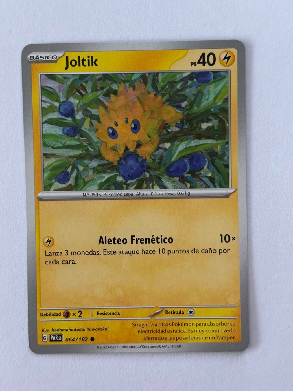 Pokémon Carte collezionabili: Pokemon-Karte Joltik 064/182 – Usato da Herisau venduto da Seyashop1