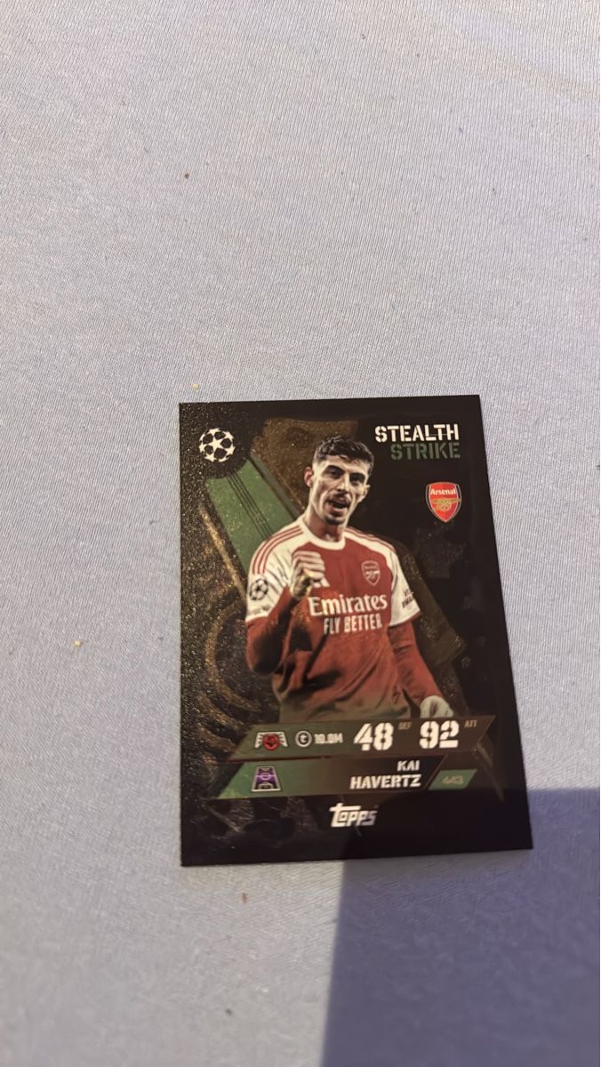 Topps Carte collezionabili: Topps Kai Havertz Stealth Strike Arsenal – Nuovo (secondo la descrizione) da zürich venduto da jelab01