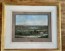 Schöne Aquatina von Heinrich Siegfried - Zürich 1872