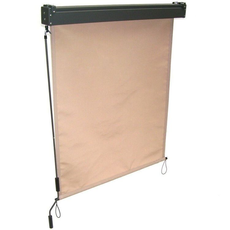 Paravents: 56060 - Balkon Senkrechtmarkise 80x250cm beige Markise – Neu und originalverpackt aus Wallenwil von toesstal-vertrieb 2