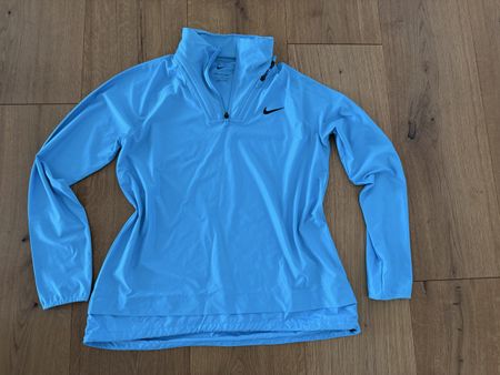 Nike DRI-FIT ADV Lauftop, Hellblau, Grösse L, Neuwertig