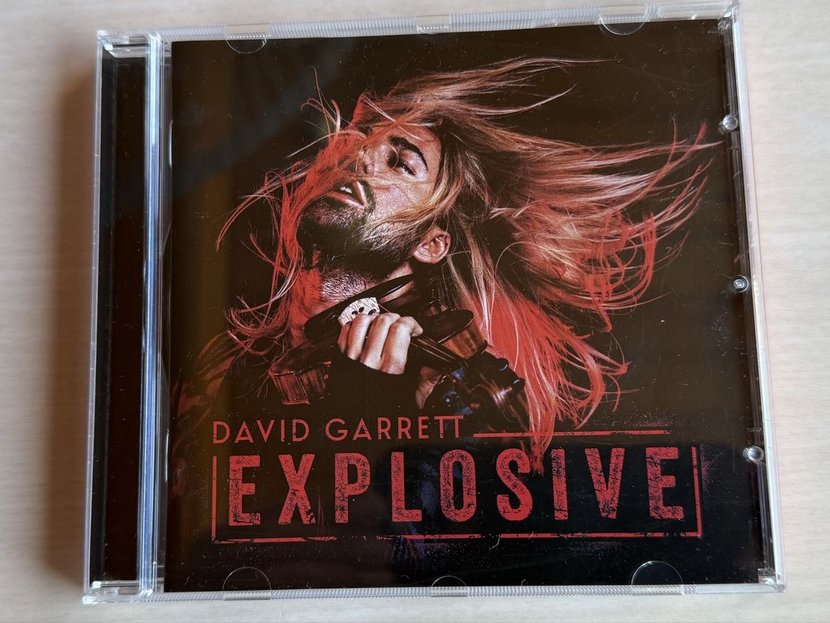 CD: David Garrett - Explosive CD 2015 – Usato da Oberried Brienz venduto da Chyara