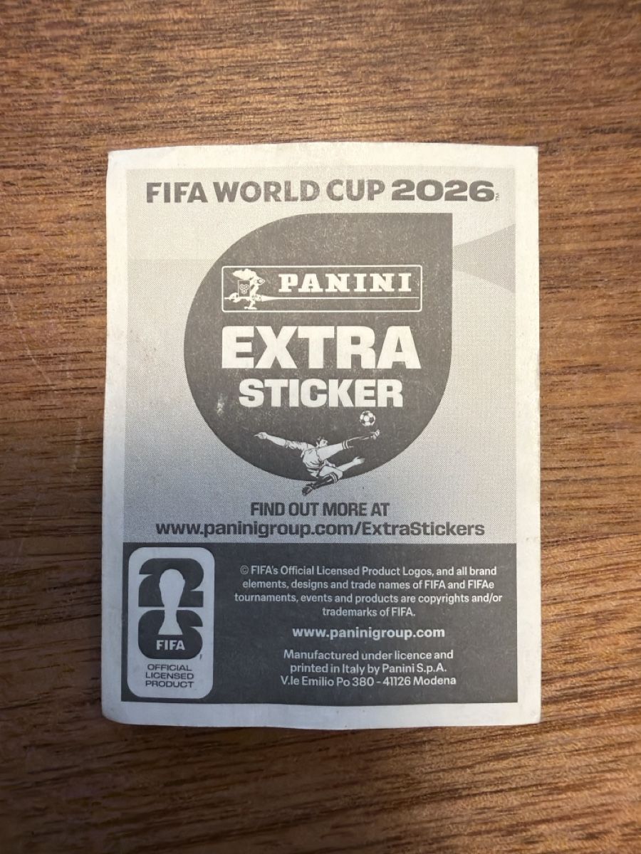 Panini Carte collezionabili: Panini EXTRA STICKER Luis Díaz 2026 WM – Usato da Kriens venduto da Bike365 1
