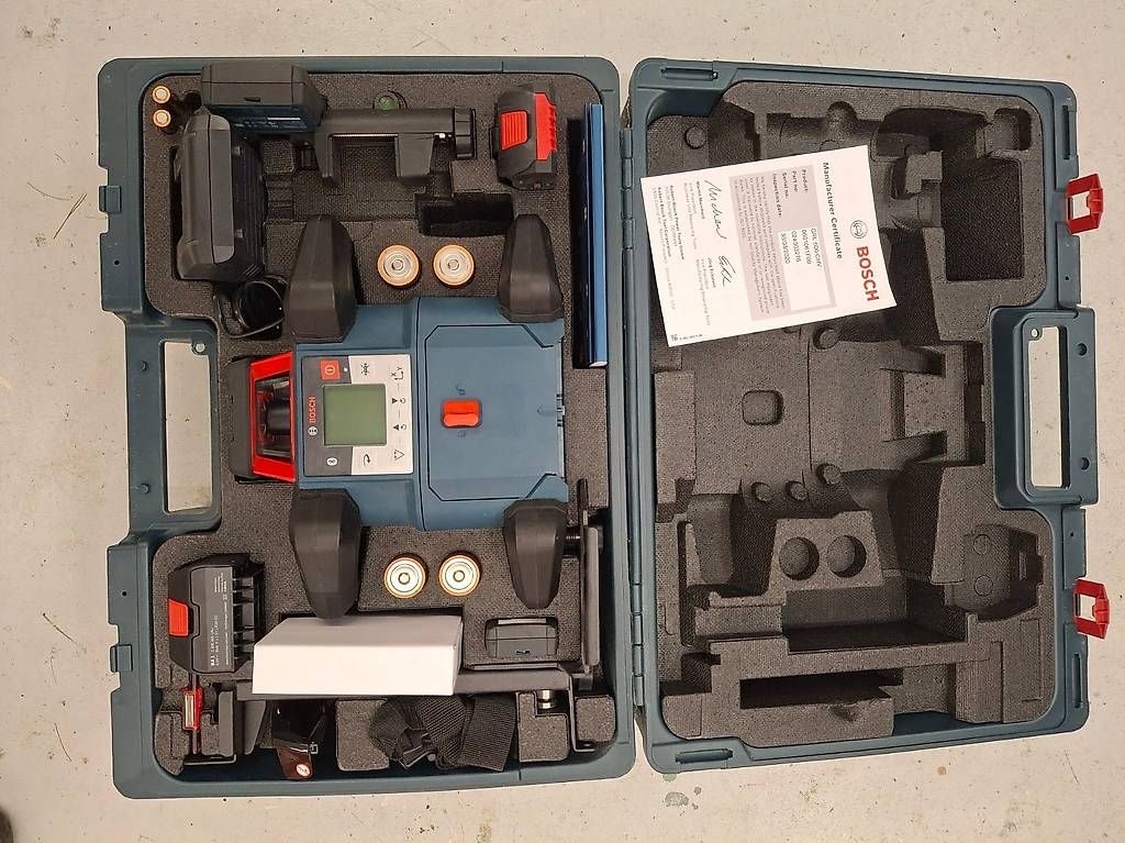 Bosch Misurare: BOSCH Baulaser Set: GRL600CHV / LR60 / RC6 – Usato da Kreuzlingen venduto da arh02